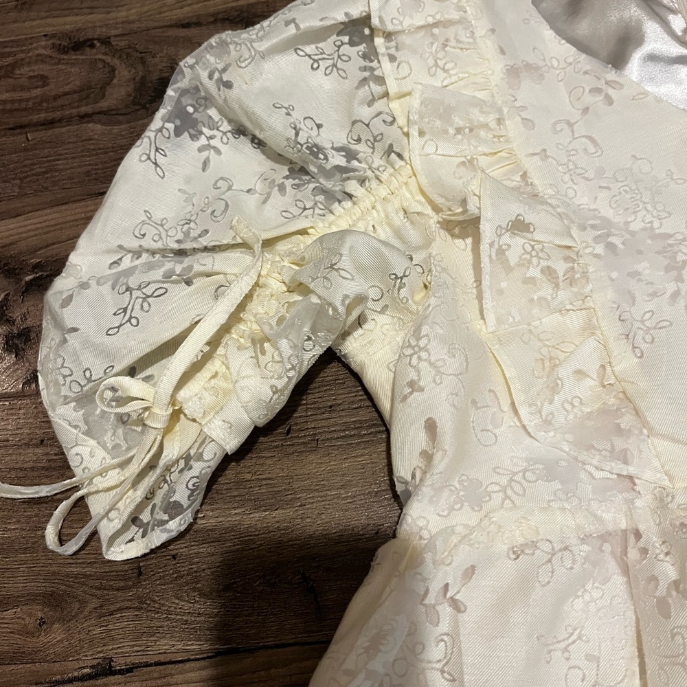 Storia Textured Baby Doll Mini Dress - Picture 7 of 17